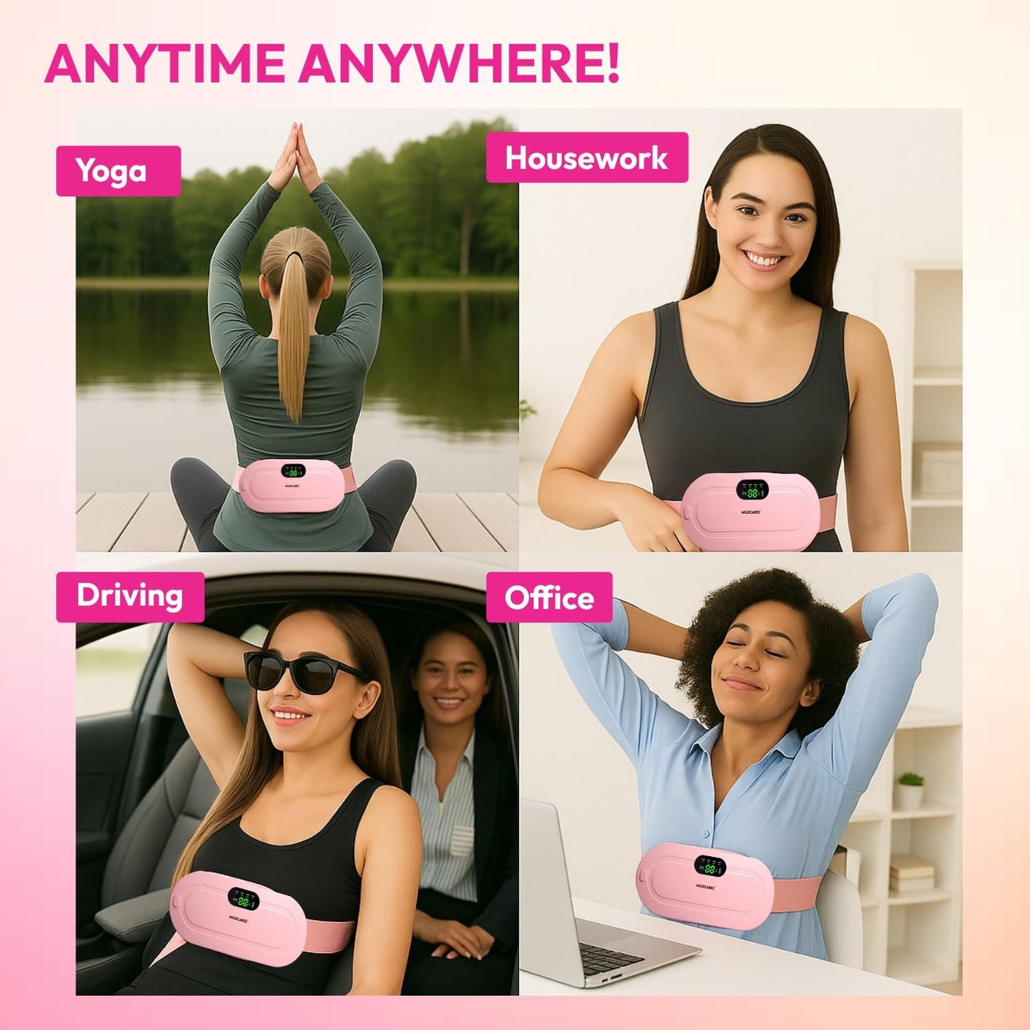 Period pain relief pad